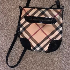BURBERRY SuperNova check Dryden crossbody bag